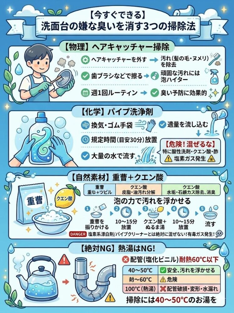 [You-can-do-this-right-now]-3-cleaning-methods-to-eliminate-unpleasant-odors-from-your-bathroom-sink