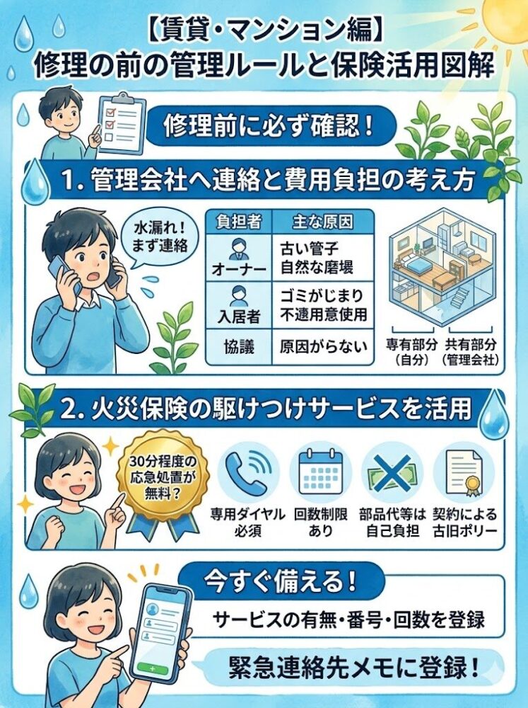 [Rental/Apartment-Edition]-Management-Rules-and-Insurance-Use-You-Must-Check-Before-Repairs