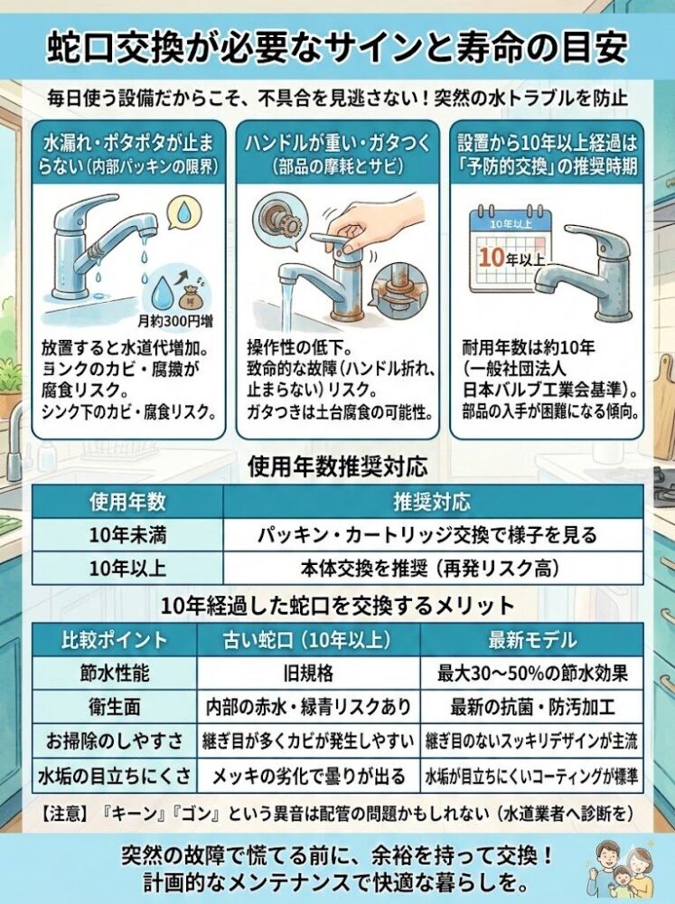 Signs-that-a-faucet-needs-replacing-and-an-estimate-of-its-lifespan