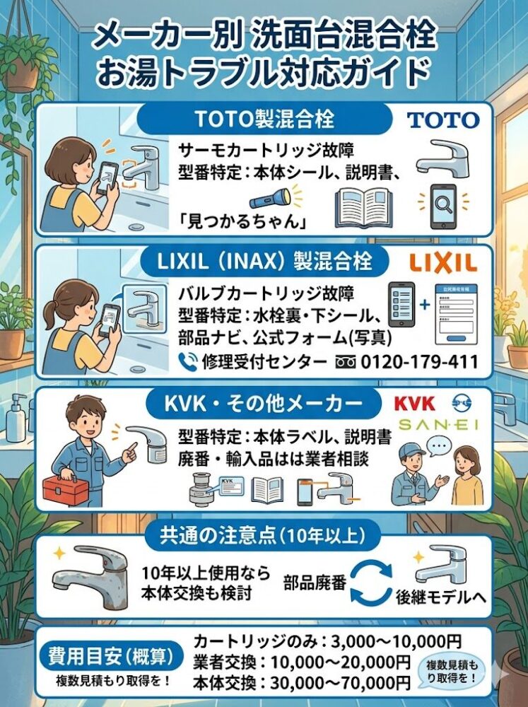 Manufacturer-Specific-Guide-to-Troubleshooting-Hot-Water-Problems-with-Bathroom-Sink-Mixer-Taps-(TOTO,-LIXIL,-KVK)