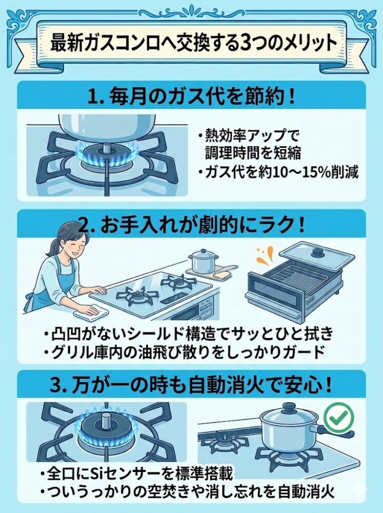 Three-benefits-of-replacing-your-gas-stove-with-a-newer-model-before-it-reaches-the-end-of-its-lifespan.