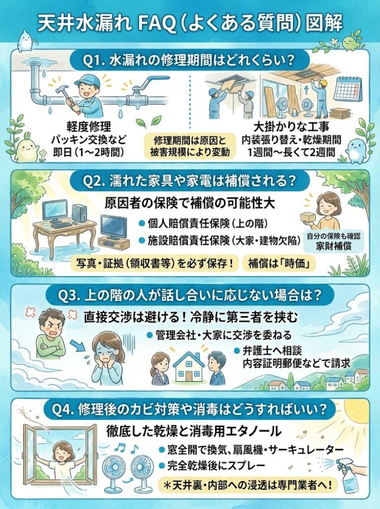 Frequently-Asked-Questions-(FAQ)-about-ceiling-water-leaks