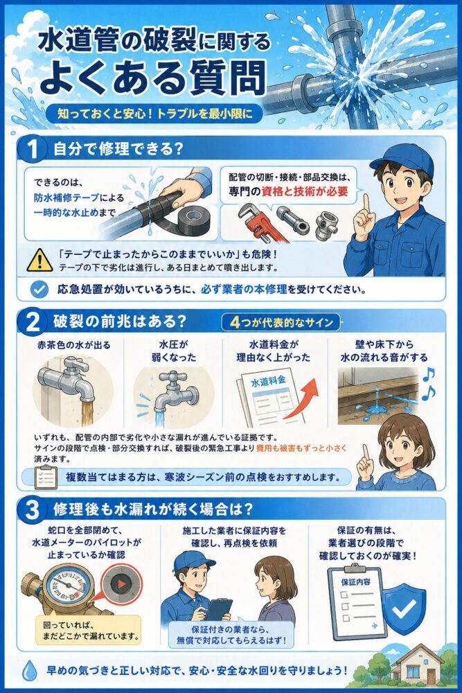 Frequently-Asked-Questions-About-Burst-Water-Pipes