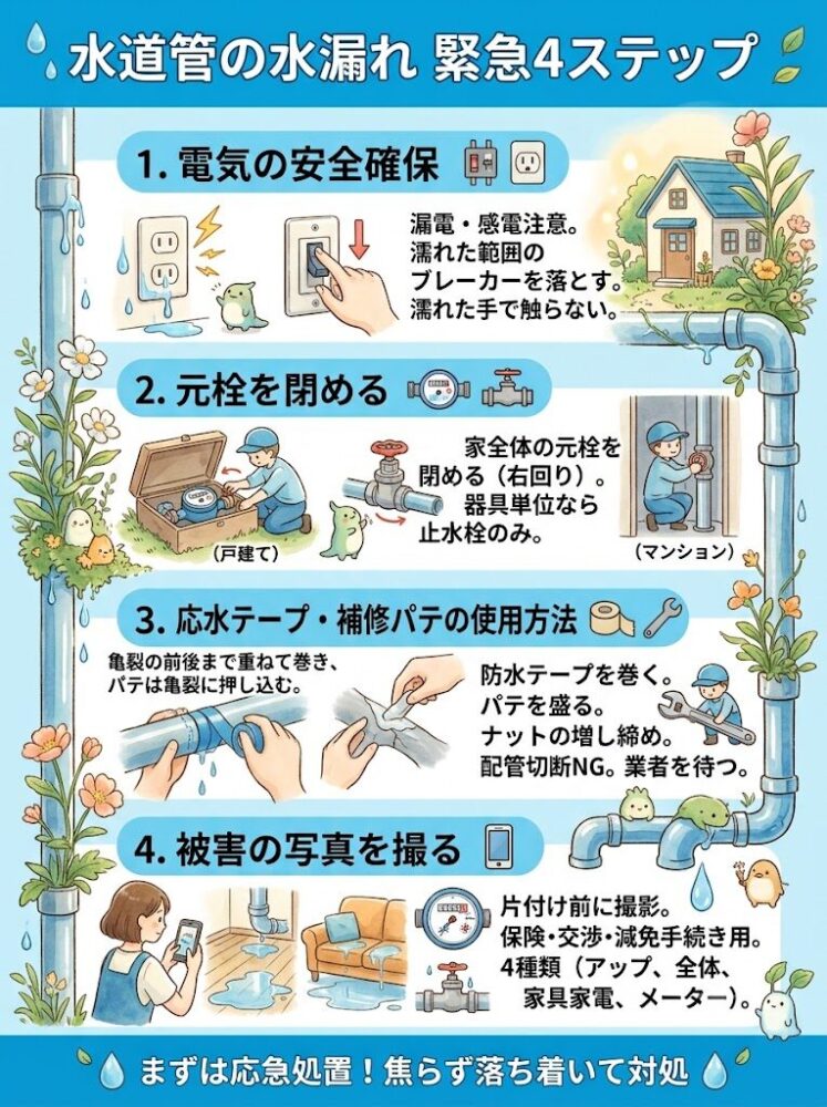 4-Emergency-Steps-to-Take-When-You-Find-a-Water-Pipe-Leak