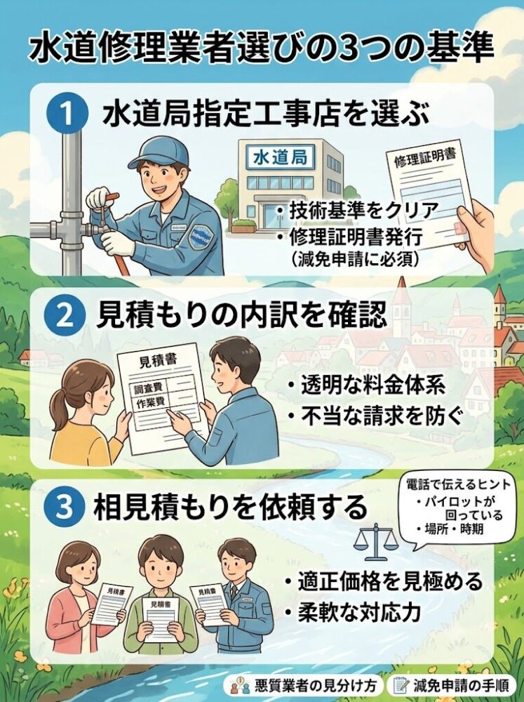 Three-criteria-for-selecting-a-contractor