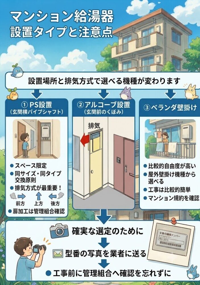 Where-Is-the-Water-Heater-in-an-Apartment?-Points-to-Consider-Based-on-Installation-Type