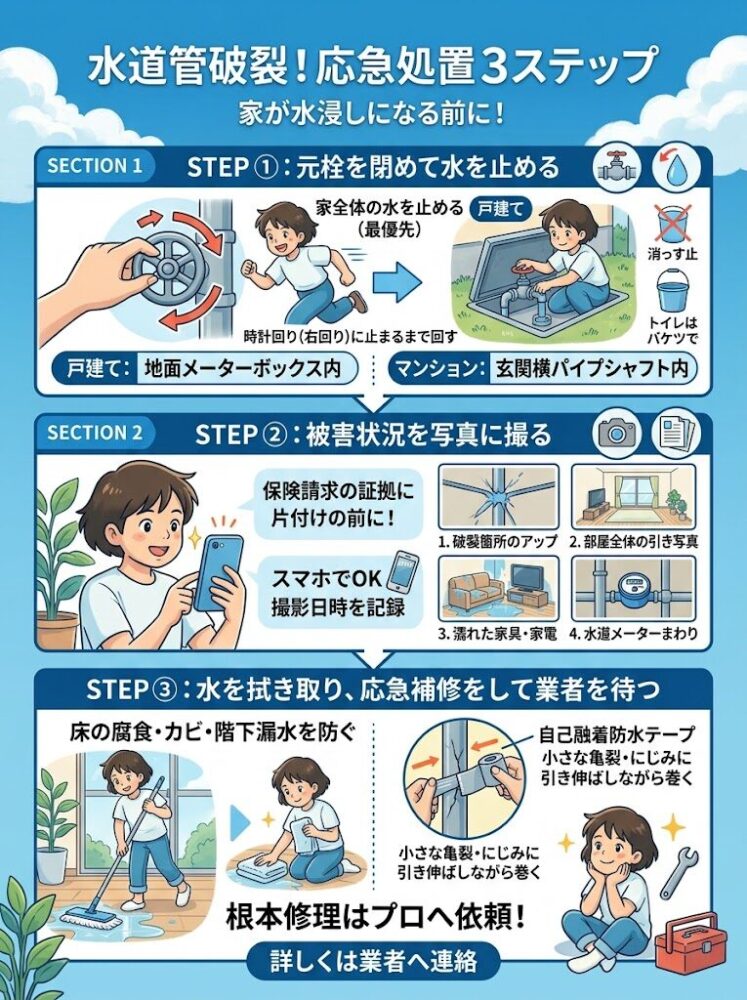 3-Steps-for-Emergency-Repairs-When-a-Water-Pipe-Bursts