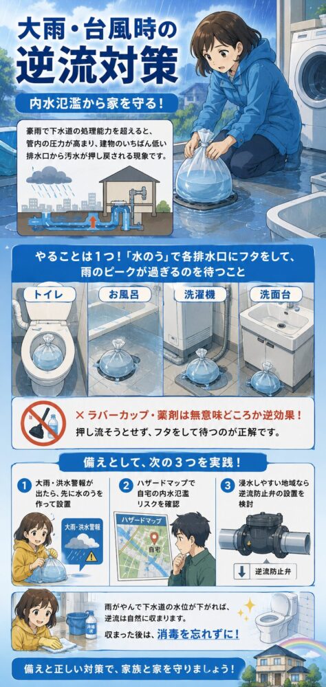 Measures-Against-Backflow-During-Heavy-Rain-and-Typhoons-(Inland-Flooding)
