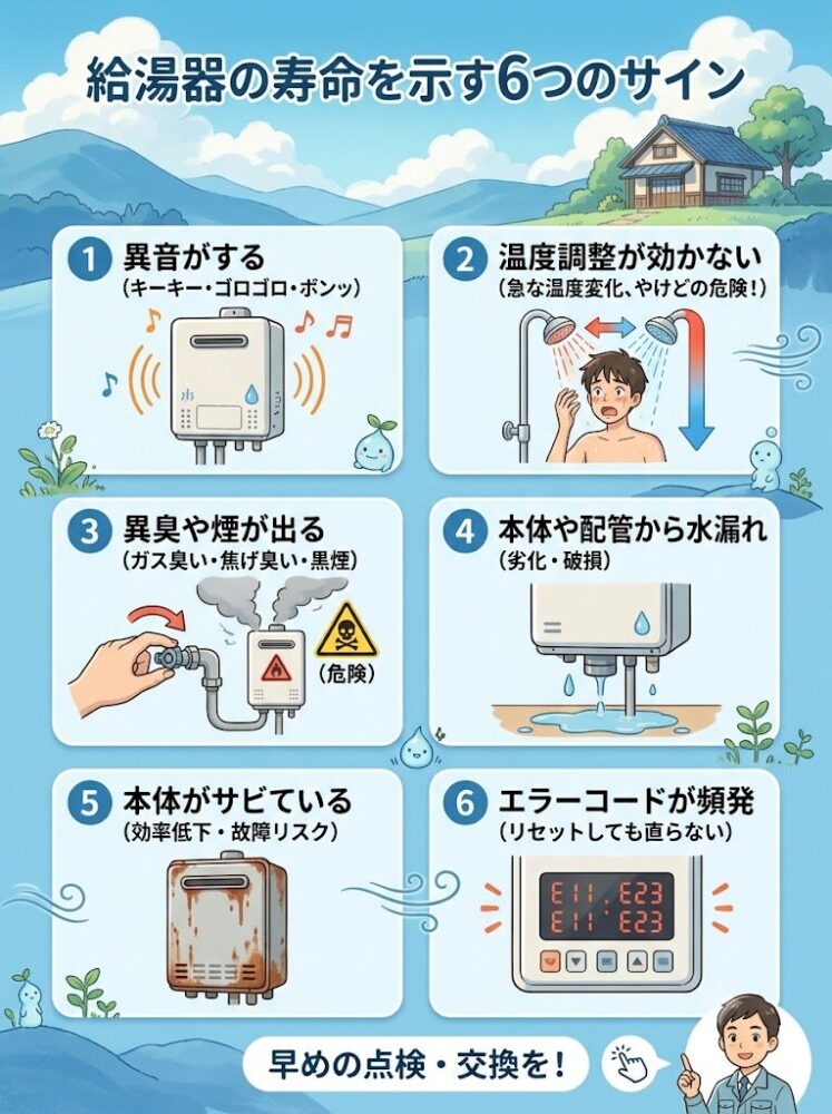 6-Signs-Indicating-the-End-of-a-Water-Heater's-Lifespan
