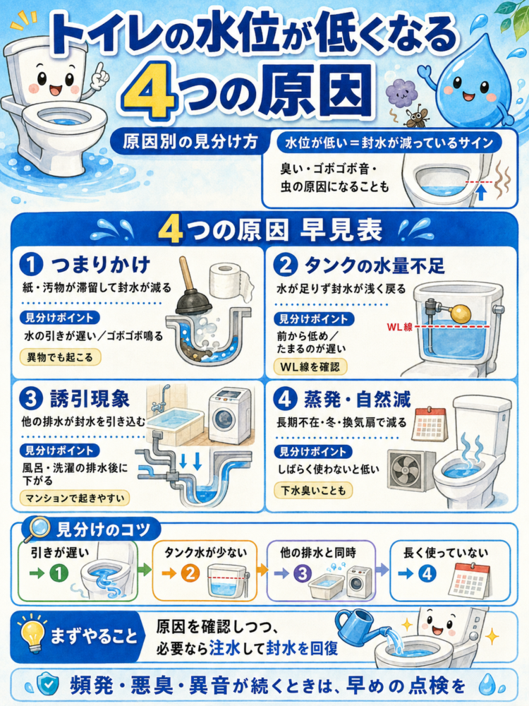 4-Causes-of-Low-Toilet-Water-Levels