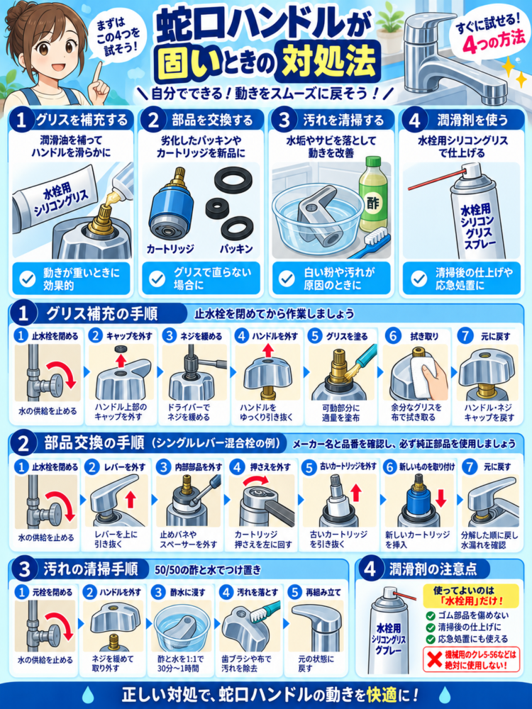 How to Fix a Stiff Faucet Handle (Try These Tips Right Away)