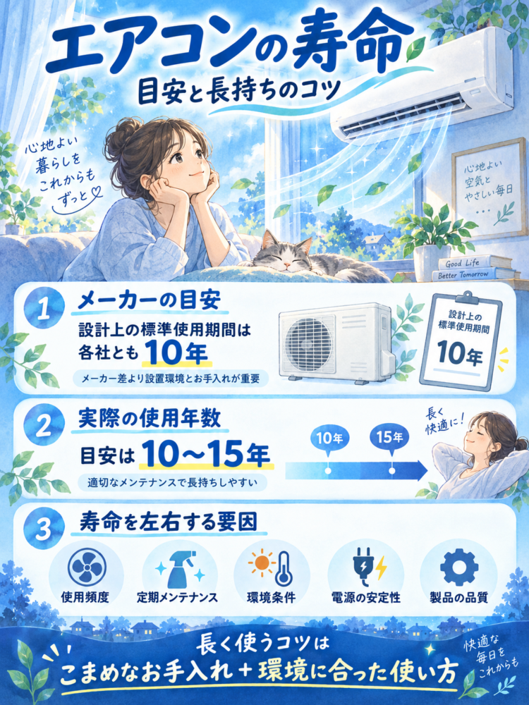 Air conditioner lifespan