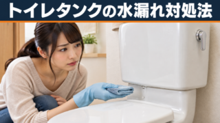 トイレタンクの水漏れ対策！必要な道具や自分で修理する際のポイントを解説 
