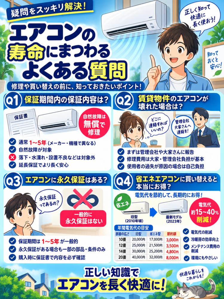Frequently Asked Questions About Air Conditioner Lifespan