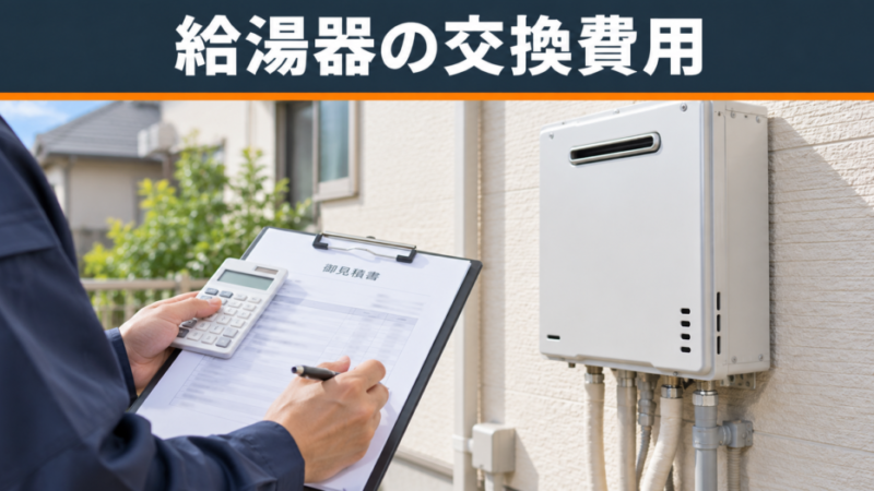 給湯器の交換費用はどれくらい？相場や節約する方法を徹底解説！ 